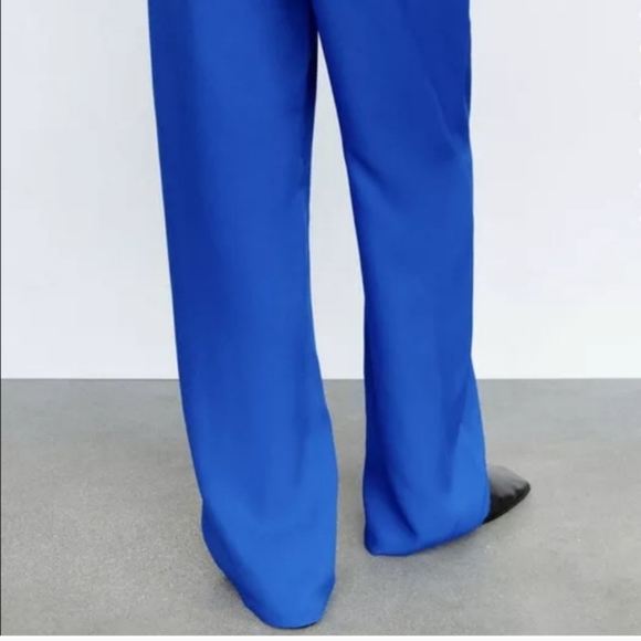 Zara wide flowy pant and blouse - Picture 9 of 11